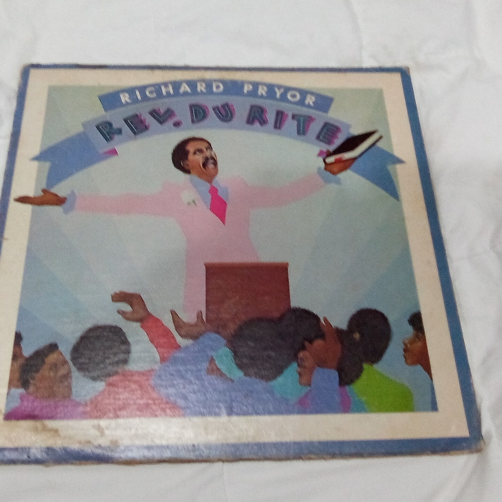 Vinyl Record - Blue and Pink